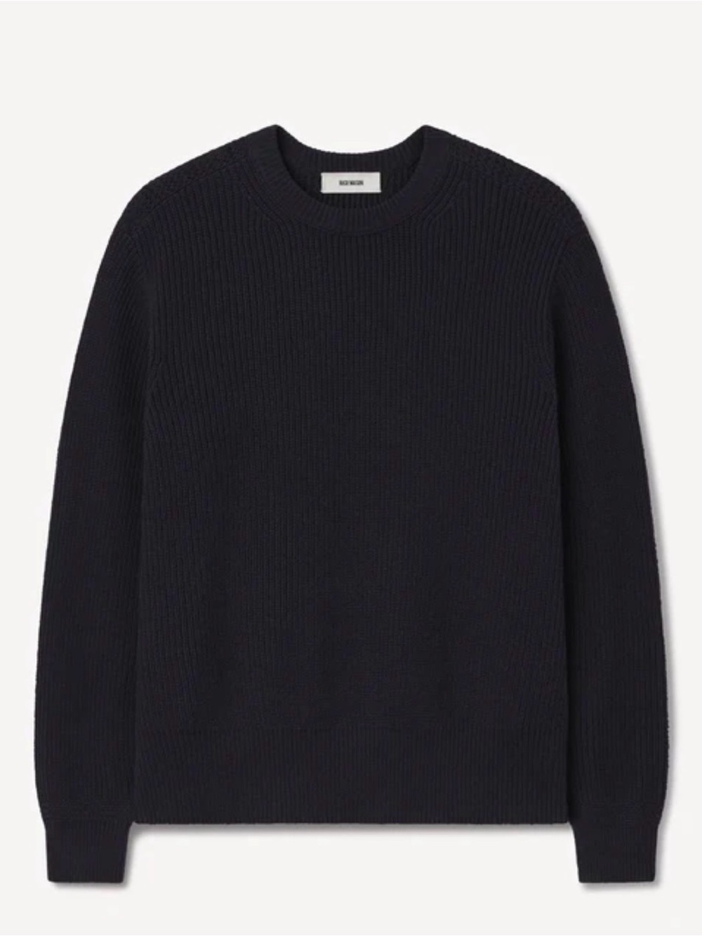Buck Mason Men’s Seafarer Cotton Rib Crew